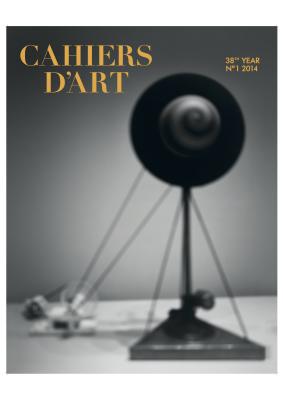 Cahiers D'Art Revue, No. 1, 2014, French Language Edition: Hiroshi Sugimoto Cover Image