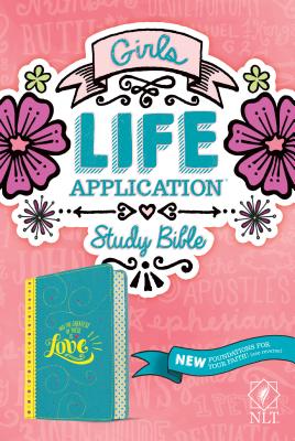 Girls Life Application Study Bible NLT By Tyndale (Created by), Livingstone (Created by) Cover Image