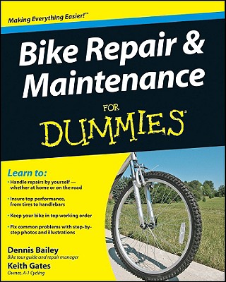 Bike Repair and Maintenance for Dummies Cover Image