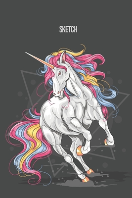 Unicorn Sketchbook for girls and Teens Sketching, Drawing and