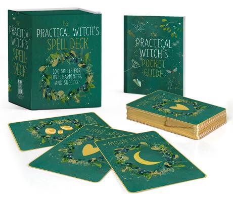 The Practical Witch's Spell Deck: 100 Spells for Love, Happiness, and Success (RP Minis) By Cerridwen Greenleaf Cover Image