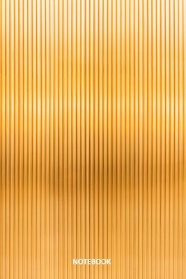 Notebook: Gold Plated Lines By Marin Brouwers Cover Image