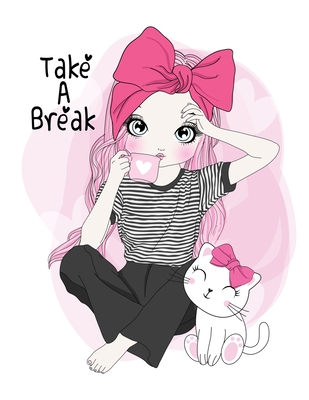 Take a Break Sketchbook- Notebook for Drawing, Writing, Painting, Sketching, Doodling- 200 Pages, 8.5x11 High Premium White Paper By Tony Slander Cover Image