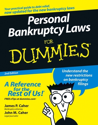 Personal Bankruptcy Laws FD 2e (For Dummies) Cover Image