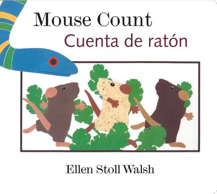 Mouse Count/cuenta De Ratón: Lap-Sized Board Book Bilingual English-Spanish Cover Image