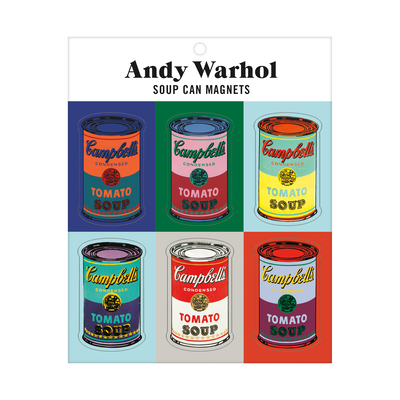 Andy Warhol Soup Can Magnets Cover Image