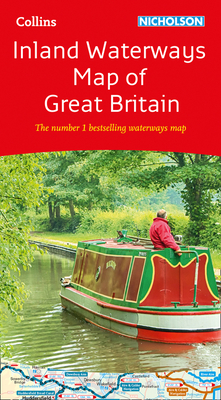 Collins Nicholson Inland Waterways Map of Great Britain (Collins Nicholson Waterways Guides) Cover Image