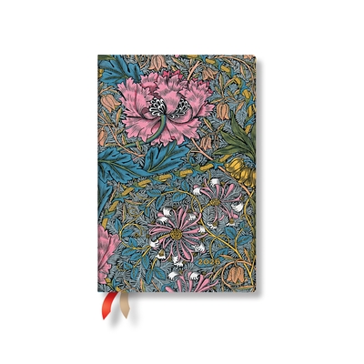 Paperblanks | 2026 Morris Pink Honeysuckle | William Morris | 12
