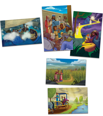 Vacation Bible School (Vbs) 2024 Camp Firelight Bible Story Poster Pack: A Summer Camp Adventure with God