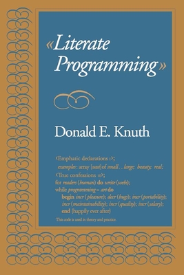 Literate Programming (Lecture Notes #27) By Donald E. Knuth Cover Image