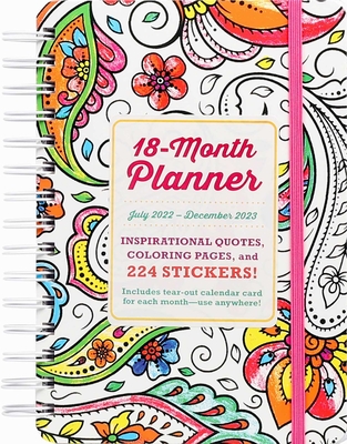 2023 Coloring Planner By Editors of Thunder Bay Press Cover Image