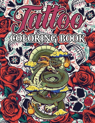 Tattoo Coloring Book for Adults: Coloring Book fo Adults With Modern Tattoo  Designs (Paperback)