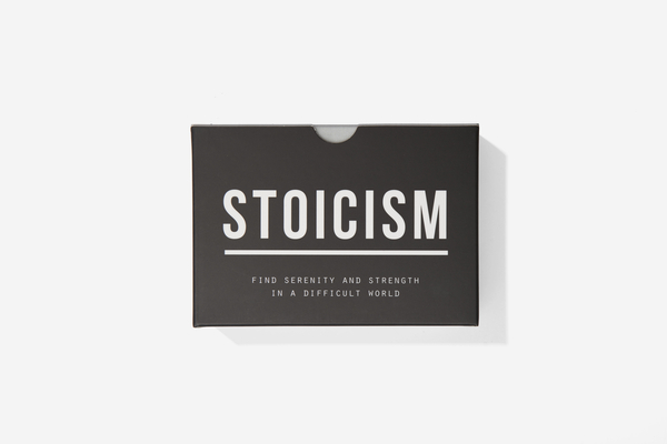 Stoicism Cards: Find Serenity and Strength in a Difficult World By The School of Life Cover Image