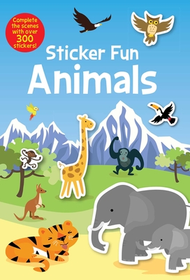 Sticker Fun Animals By Editors of Silver Dolphin Books Cover Image