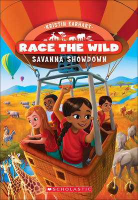 Savanna Showdown (Race the Wild #4) By Kristin Earhart, Eda Kaban Cover Image