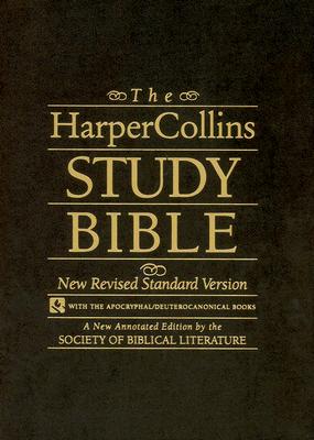 The Harpercollins Study Bible Black Leather New Revised Standard Version With The Apocryphal Deuterocanonical Books Brookline Booksmith