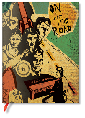 Paperblanks | On the Road | Jack Kerouac | Softcover Flexi | Ultra | Lined | 176 Pg | 100 GSM