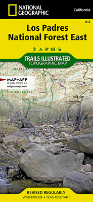 Los Padres National Forest East Map (National Geographic Trails Illustrated Map #812) By National Geographic Maps Cover Image