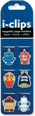 Iclip Magnetic Bkmk Shaped Robots By Inc Peter Pauper Press (Created by) Cover Image