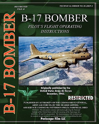 B-17 Pilot's Flight Operating Instructions Cover Image