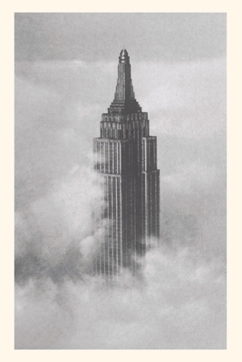 Vintage Journal Empire State Building in Clouds By Found Image Press (Producer) Cover Image