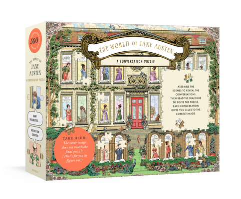 The World of Jane Austen: A Conversation Puzzle: 500-Piece Puzzle: Jigsaw Puzzle for Adults Cover Image