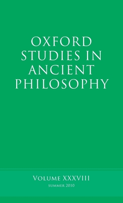 Oxford Studies in Ancient Philosophy