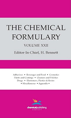 The Chemical Formulary Volume 22 Cover Image