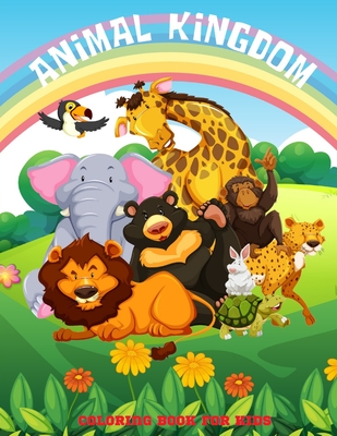 ANIMAL KINGDOM - Coloring Book For Kids (Paperback) | Edgartown Books
