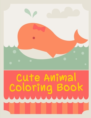Cute Animal Coloring Book: Detailed Designs for Relaxation & Mindfulness (American Animals #9) Cover Image