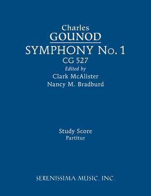 Symphony No.1, CG 527: Study score Cover Image
