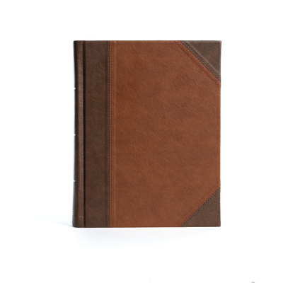 KJV Notetaking Bible, Large Print Edition, Brown/Tan LeatherTouch-Over-Board Cover Image