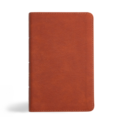 NASB Personal Size Bible, Burnt Sienna LeatherTouch Cover Image
