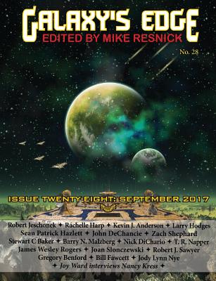 Galaxy's Edge Magazine: Issue 28, September 2017 By Kevin J. Anderson, Sean Patrick Hazlett, Barry N. Malzberg Cover Image