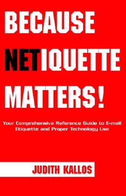 Because Netiquette Matters! Cover Image