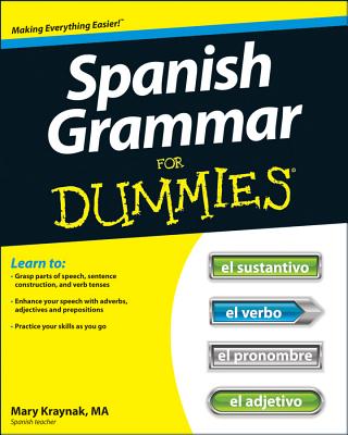Spanish Grammar for Dummies Cover Image