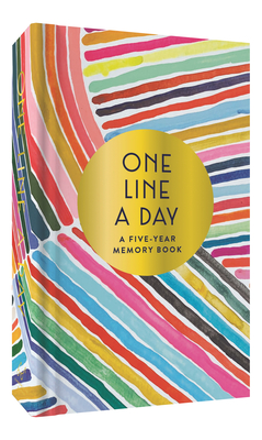 Rainbow One Line a Day: A Five-Year Memory Book Cover Image