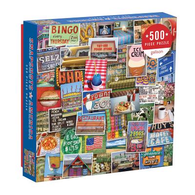 Snapshots of America 500 Piece Puzzle Cover Image