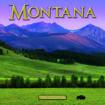 2026 Montana Scenic Wall Calendar  Cover Image
