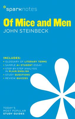 Of Mice and Men Sparknotes Literature Guide, 51 Cover Image