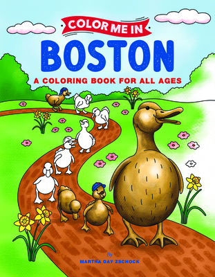 Color Me in Boston: A Coloring Book for All Ages Cover Image