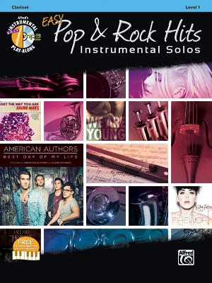 Easy Pop & Rock Hits Instrumental Solos: Clarinet, Book & CD (Easy Instrumental Solos) Cover Image