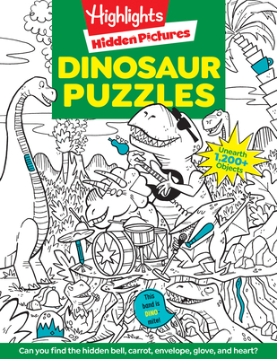 Dinosaur Puzzles (Highlights Hidden Pictures) Cover Image