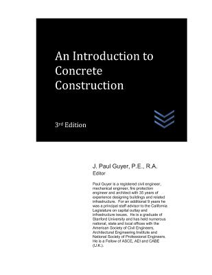 An Introduction to Concrete Construction Cover Image