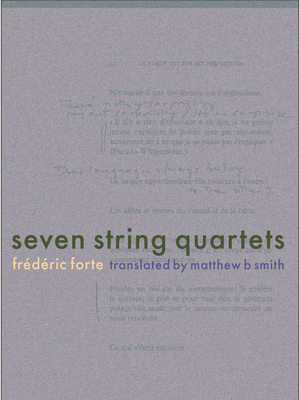Seven String Quartets By Frédéric Forte, Matthew B. Smith (Translator) Cover Image