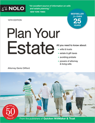 Plan Your Estate By Denis Clifford Cover Image