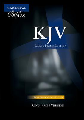 Large Print Text Bible-KJV By Cambridge University Press (Manufactured by) Cover Image