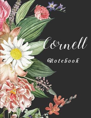 Cornell Notebook: Floral Cover, Cornell Taking Notes For School Students College ́8.5 x 11 Cover Image
