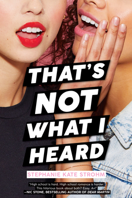 Cover for That's Not What I Heard