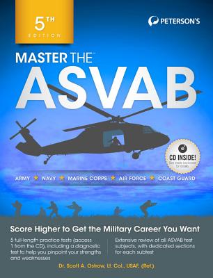Master the ASVAB with CD Cover Image